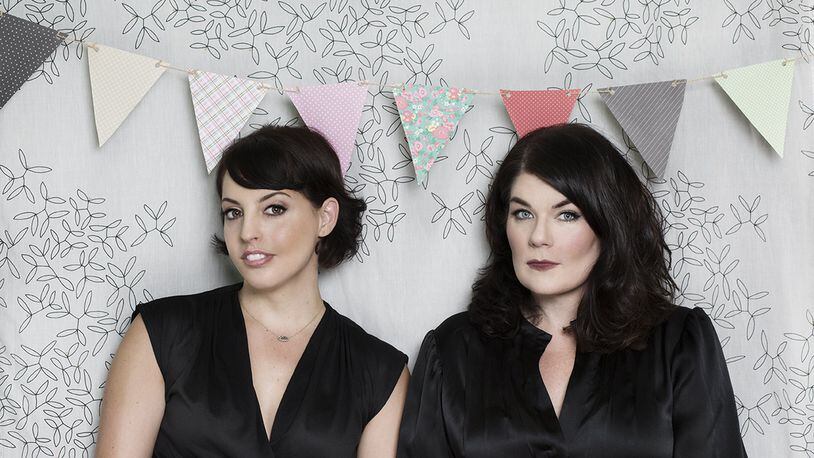 The “My Favorite Murder” podcast, featuring Georgia Hardstark and Karen Kilgariff, opens Moontower Comedy Festival 2017. Contributed by Mandee Johnson