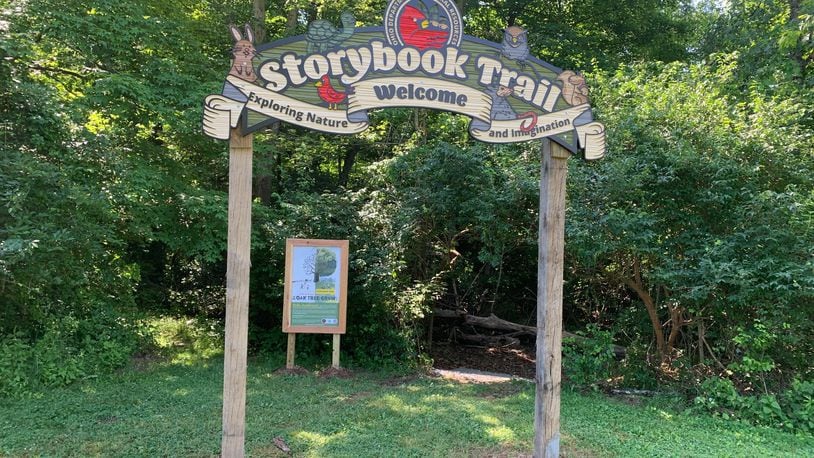 A new Storybook Trail at John Bryan State Park in Yellow Springs, is now open to the public and doing its part to instill in children a love of nature and reading.