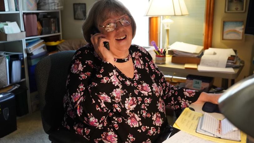 Mieke Clark is the president of the St. Vincent de Paul Society conference based at Our Lady of Mercy Church, and the nonprofit organization has long been an important part of her family.