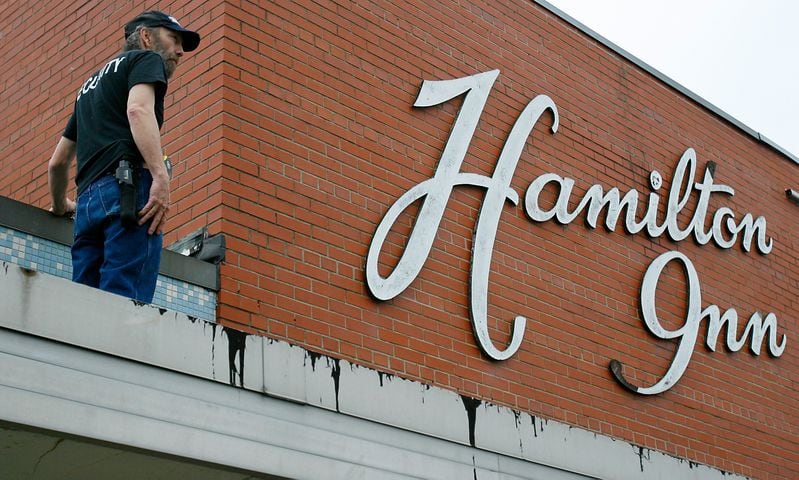 PHOTOS Hamilton Inn demolished this week