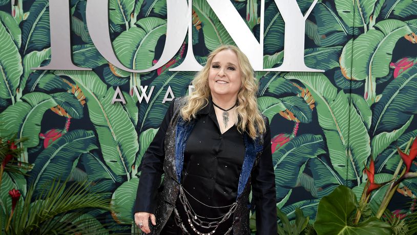Melissa Etheridge arrives at the 76th annual Tony Awards on Sunday, June 11, 2023, at the United Palace theater in New York. (Photo by Evan Agostini/Invision/AP)