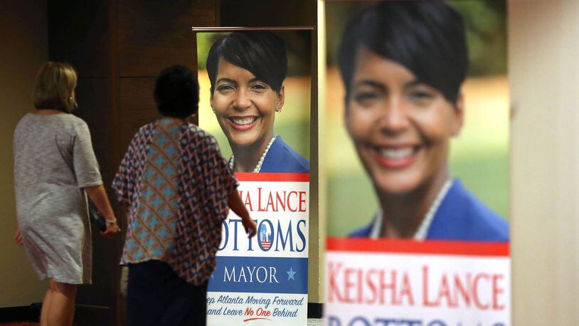 Atlanta Mayor-elect Keshia Lance Bottoms won the biggest race in contests Tuesday, but plenty of other women scored election gains. For example, four legislative seats went to women in special election runoffs. The results could persuade other women to seek office in 2018 in a number of statewide races. PHOTO / JASON GETZ