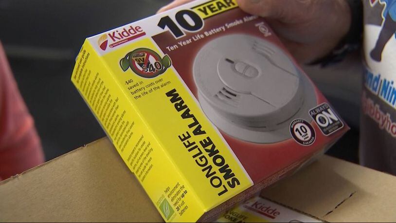 Replace smoke alarm batteries at least once every year. Replace the entire smoke alarm every 10 years.