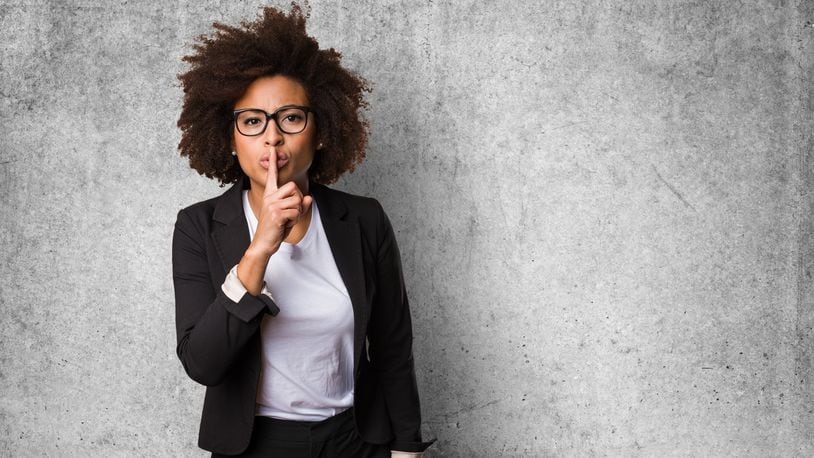 Amelia Robinson thinks there should be a National Shut Up Day. Image: Shutterstock