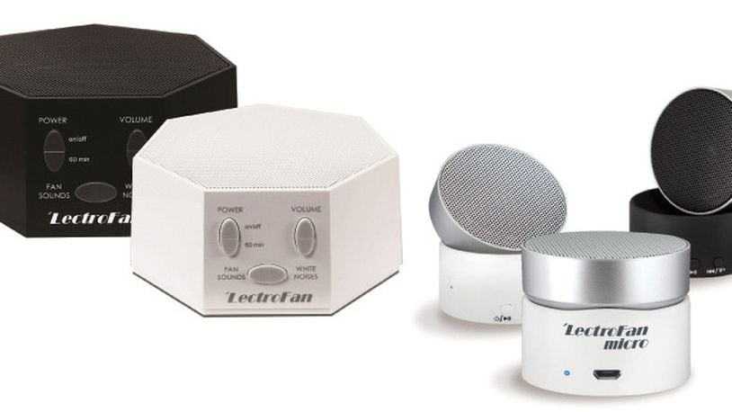 ‘LectroFan Micro features 10 different sounds to mask noise and help users sleep. (Asti/TNS)
