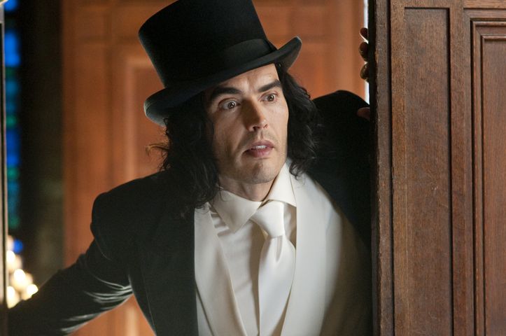 ...and Russell Brand played the perennial man-child in the 2011 remake.