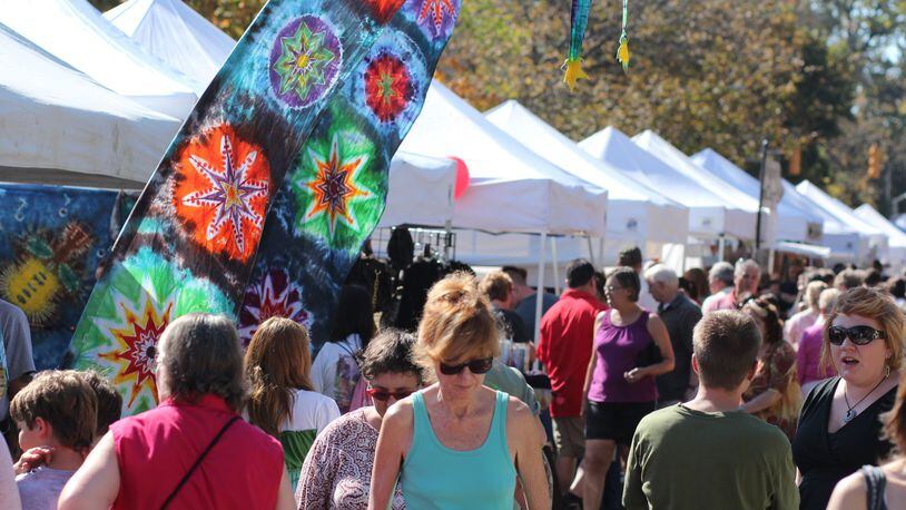 Artisan vendors, street performers and live music when the Yellow Springs Street Fair and Music and Beer Fest return to the small village on Saturday, Oct. 14. CONTRIBUTED