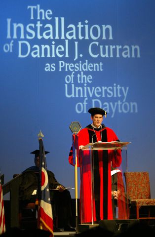 University of Dayton President Daniel Curran