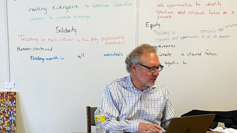Peter Benkendorf, founder of The Collaboratory in Dayton, has provided an effective platform for Daytonians to converse and innovate for nearly two decades. BRANDON BERRY/CONTRIBUTED