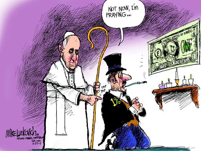 Luckovich: Pope Francis