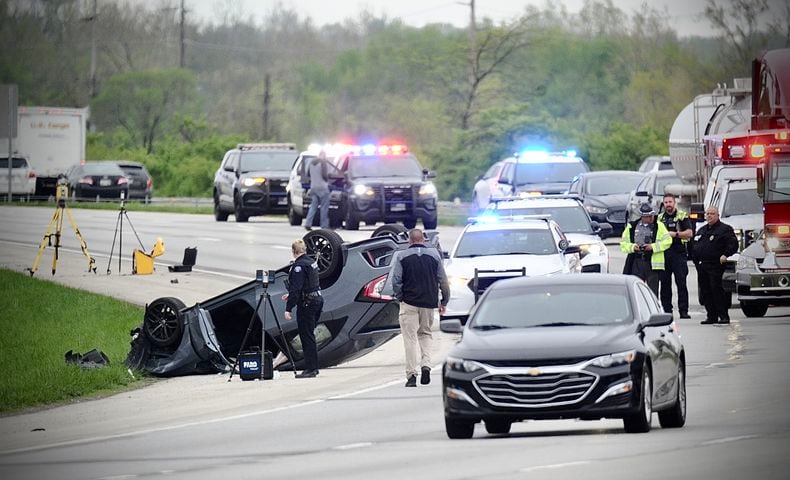PHOTOS: I-75 crash under investigation