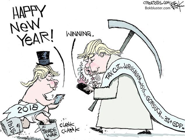 Week in cartoons: A New Year, freezing temperatures and more