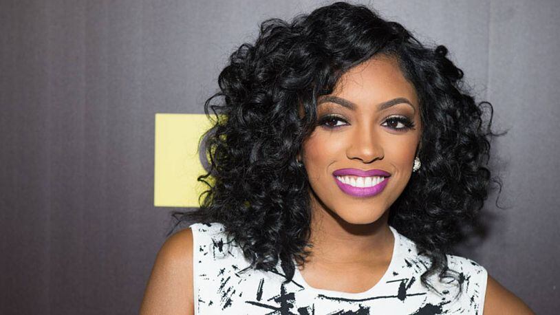 "Real Housewives of Atlanta" star Porsha Williams gave birth to her first child Friday.