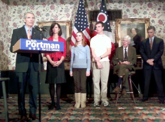 Rob Portman announces senate bid