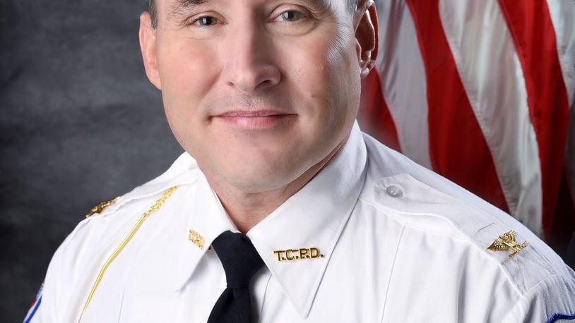 Tipp City Police Chief Eric Burris. CONTRIBUTED.