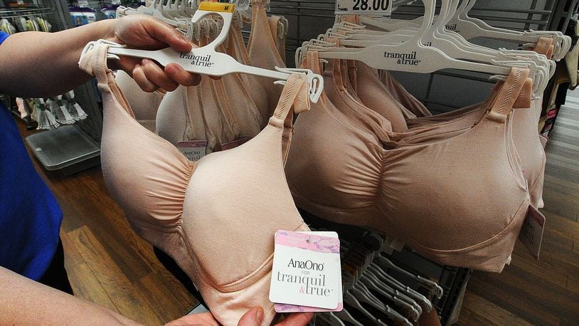 Meijer recently partnered the mastectomy bra brand AnaOno, selling its bras targeted toward women who are breast cancer patients and survivors. Dayton native, Dana Donofree, founded AnaOno in 2014. MARSHALL GORBY\STAFF