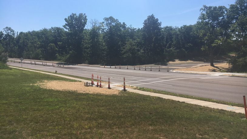 Construction is finished on extending Center Point Drive to Clyo Road in Sugarcreek Twp.