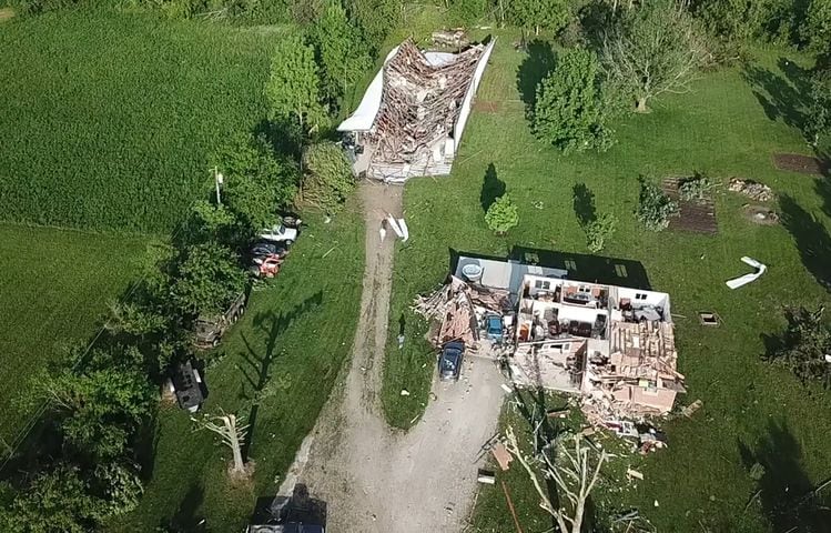 Tornado’s path: This couple’s home was the first leveled by monster EF4