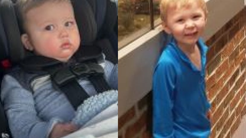 Kale Clark, 1, and Iszak Shamblin, 3 were abducted by an unknown person at 5:17 p.m. Thursday when the unlocked vehicle they were in was taken from a gas station in Zanesville.