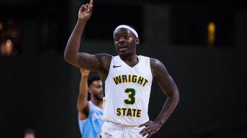 Wright State senior Jordan Ash, a transfer from Northwestern, during a game earlier this season vs. Indiana State. Joseph Craven/WSU Athletics