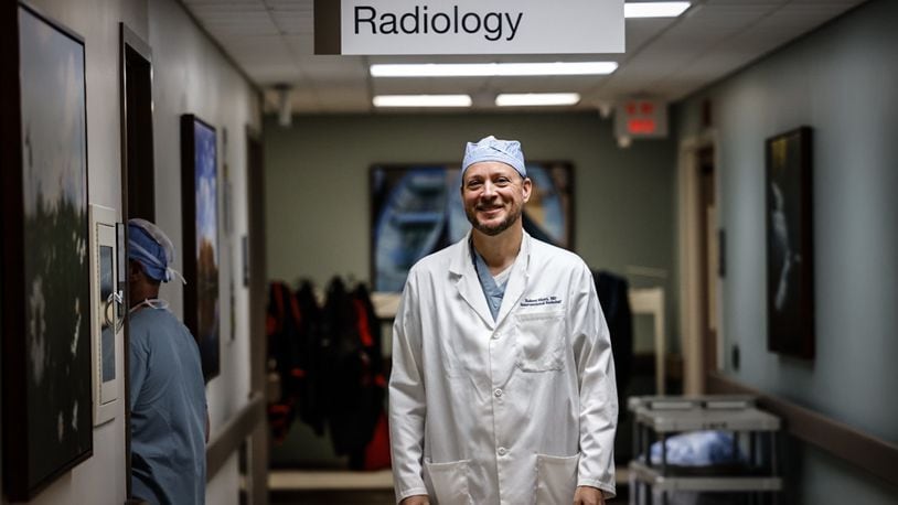 Dr. Robert Short this year opened a MINT (Minimally Invasive Nodule Therapy) clinic at the Dayton VA. His goal: Save lives by saving time and cutting out the fear and misunderstanding that can come with a diagnosis of lung cancer. Jim Noelker/Staff