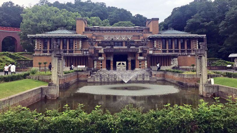 Meiji Mura in Inuyama preserves historic buildings from Japan’s history including the main lobby of the Imperial Hotel designed by Frank Lloyd Wright. (Charles Fleming/Los Angeles Times/TNS)