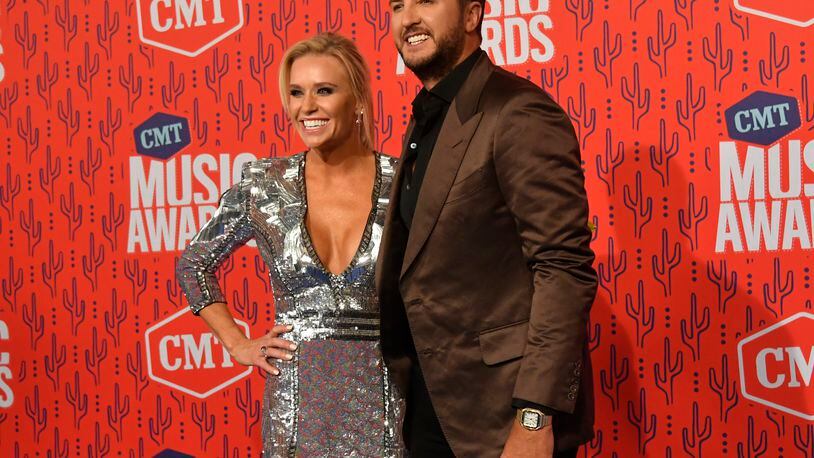 NASHVILLE, TENNESSEE - JUNE 05: Luke Bryan and Caroline Boyer attend the 2019 CMT Music Award at Bridgestone Arena on June 05, 2019 in Nashville, Tennessee. (Photo by Mike Coppola/Getty Images for CMT)