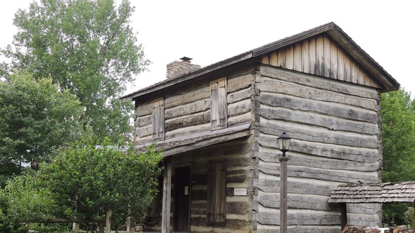 The Philip Harshman house, circa 1803-07, will be one of the buildings open for tours from 11 am.-3 p.m. Saturday, June 27, as a part of Greene County History Week. It is located within Beavercreek’s historical Wartinger Park on Kemp Road. DIANA BLOWERS/CONTRIBUTED