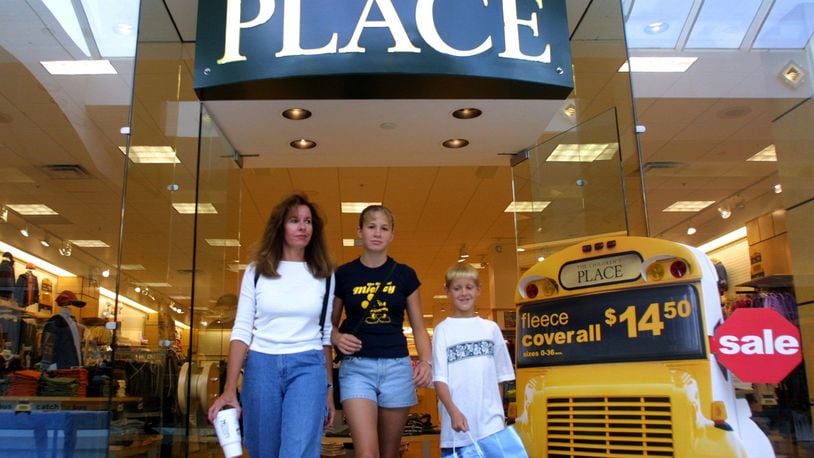 The Children’s Place, which has locations at area malls, announced it will close 300 stores over the next two years.