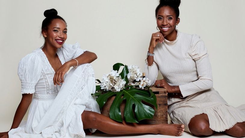 Kaja (left) and Keta (right) Burke-Williams, founders of Aspen Apothecary, are hoping to transform the perfume industry with their line of non-toxic, CBD-infused scents.
