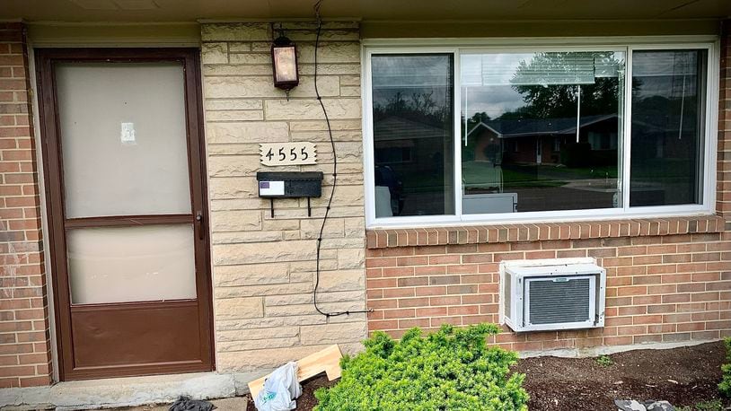 An investigation into body parts found in Trotwood led police to a Kettering apartment on Croftshire Drive Friday, April 26, 2024. MARSHALL GORBY / STAFF