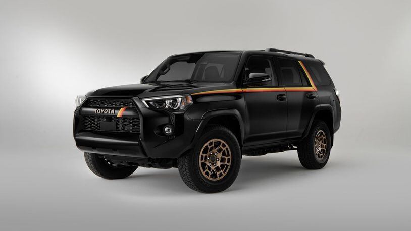 This is the 2023 Toyota 4Runner 40th Anniversary Special Edition. Toyota will produce 4,040 of these retro 4Runners. Contributed photo by Toyota