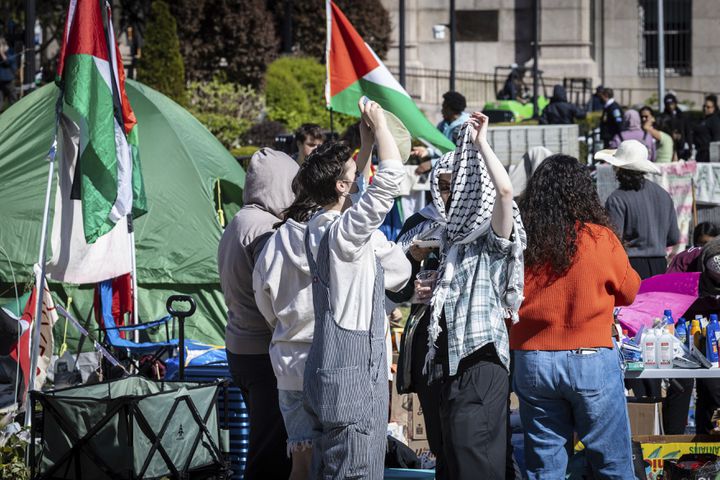 Palestinian Campus Protests