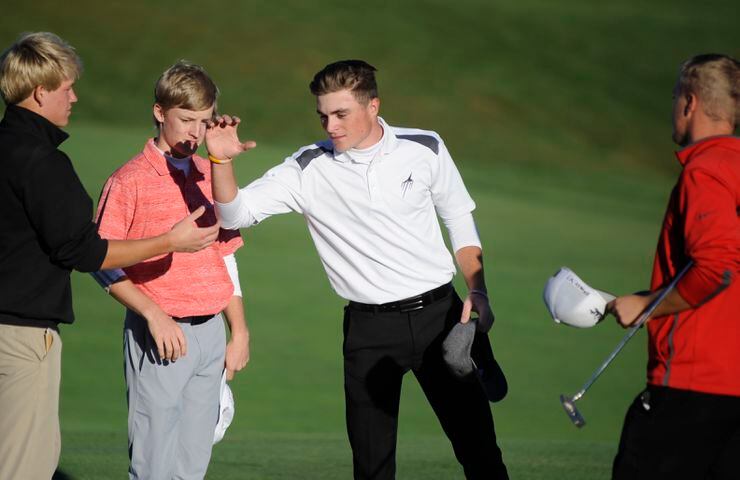 Playoff golf? No problem for area state-qualifying D-I boys