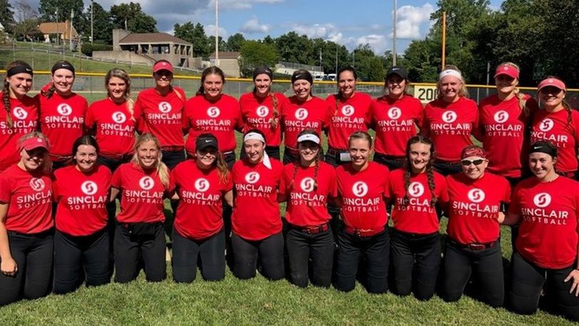 The Sinclair Community College softball team is expected to play its home games in Miamisburg for the second straight year. CONTRIBUTED