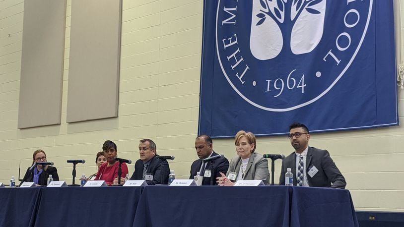 The Miami Valley School hosted a symposium recently on civil discourse in an attempt to help students become better at being self-sustaining learners and compassionate global citizens. CONTRIBUTED