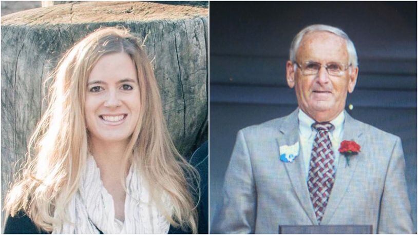 Ross Twp. coters returned 36-year veteran Edward Bosse Jr. (right) back for another four-year term, along with newcomer Amy Webb, according to unofficial results from the Butler County Board of Elections.