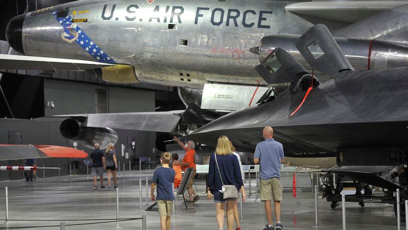 The National Museum of the U.S. Air Force will continue offering evening hours on the first Thursday of each month the rest of the year. MARSHALL GORBY\STAFF