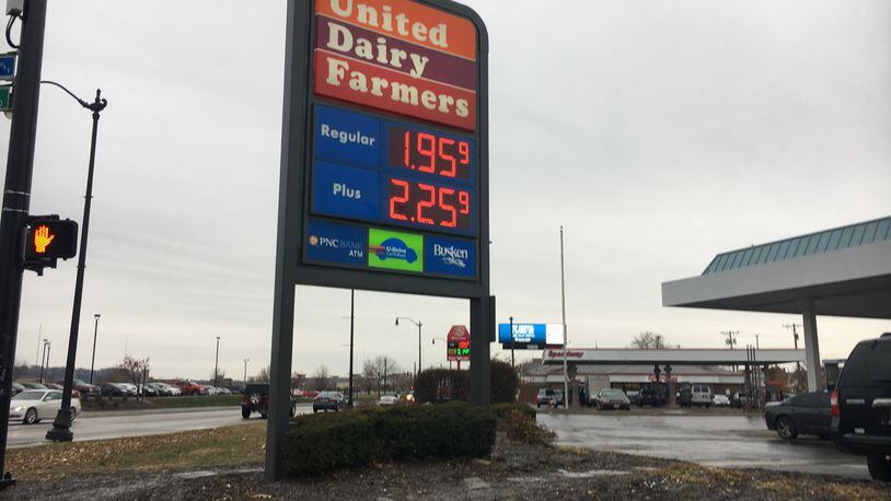 Gas prices are below $2 at several area stations. STAFF PHOTO / WAYNE BAKER