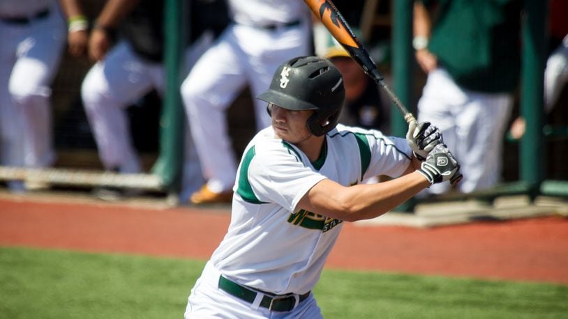 Wright State’s Seth Gray, a Shawnee High School product, is hitting .281 through 13 games in the pregtigious Cape Cod League this summer. CONTRIBUTED