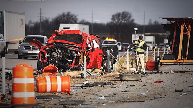 The Ohio State Highway Patrol is mourning the tragic loss of Motor Carrier Enforcement Inspector Kimra Skelton following an on-duty traffic crash in Miami County Wednesday morning. MARSHALL GORBY/STAFF