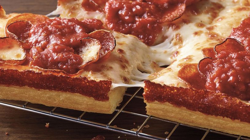 Pizza Hut locations across the Miami Valley will now be offering Detroit-style pizza.