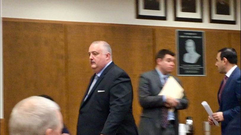 Christopher Mohn, who is appealing his firing, in court earlier this year. MARK GOKAVI / STAFF