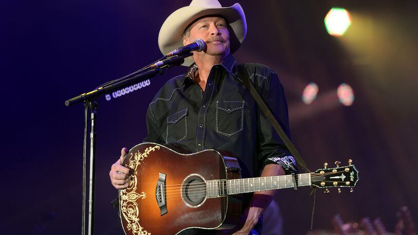 BLOOMINGTON, IL - MAY 09:  Alan Jackson performs at US Cellular Coliseum on May 9, 2015 in Bloomington, Illinois.  (Photo by Daniel Boczarski/Getty Images)