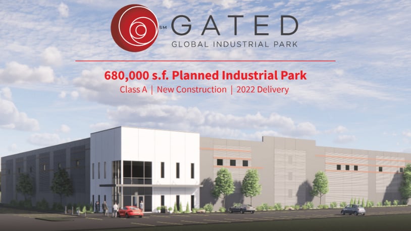 Marketing material for the planned new Trotwood industrial park.