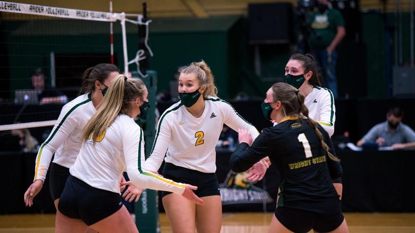 The Wright State volleyball team is off to a 12-1 start this season. Joseph Craven/Wright State Athletics