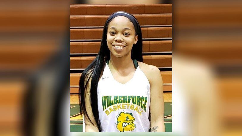 Nia McCormick is the leading scorer for the Wilberforce women’s basketball team that is headed to the NAIA Division II National Championships this week in Sioux City, Iowa. Lionel Garrett/Wilberforce University