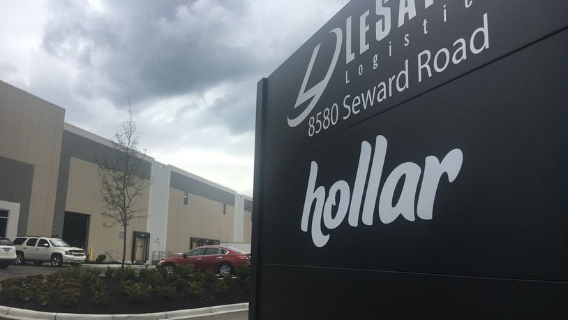 Hollar Inc. will move into a 129,000-square-foot space at Union Center Logistics Park in Fairfield. It will serve as the online discount store’s distribution fulfillment center. MICHAEL D. PITMAN/STAFF