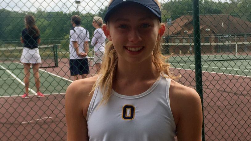 Lily McCloskey, Oakwood tennis