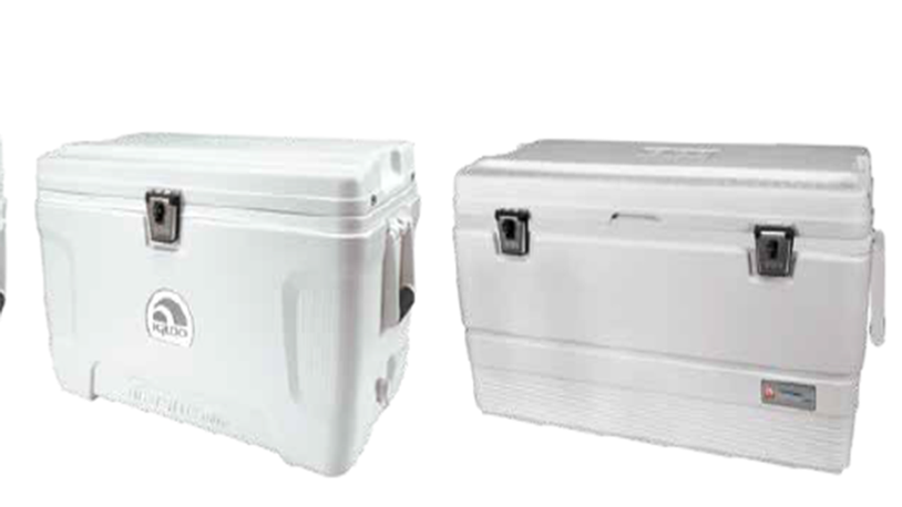 Igloo Marine Elite Coolers are under recall after at least one report of a child being trapped inside one. The stainless-steel latches can lock automatically posing a suffocation risk.